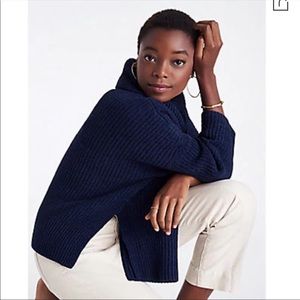 Ann Taylor chenille turtle neck sweater